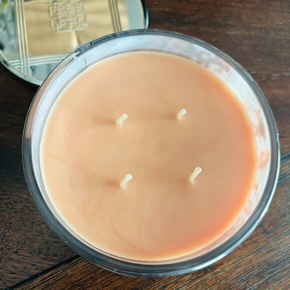HomeWorx by Slatkin Cinnamon French Toast 4-Wick 18oz Candle NEW - Picture 2 of 3